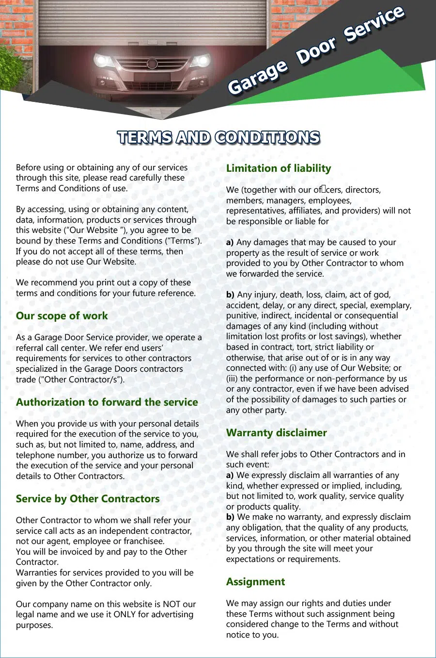 Galaxy Garage Door Service Glyndon, MD 410-855-4685